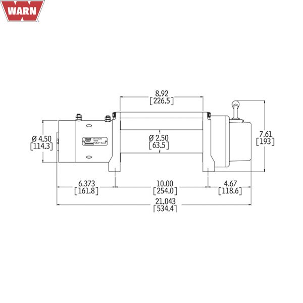 Warn M8000 12V Vinsch - 2