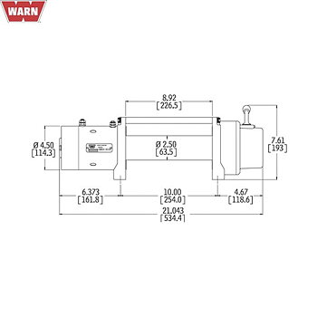Warn M8000 12V Vinsch