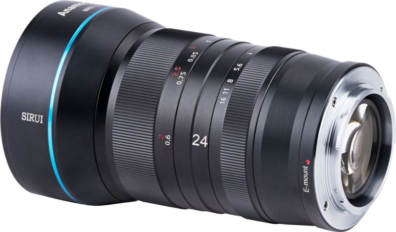 24mm F2 Sirui Anamorphic Lens Still Photography Sirui 24mm