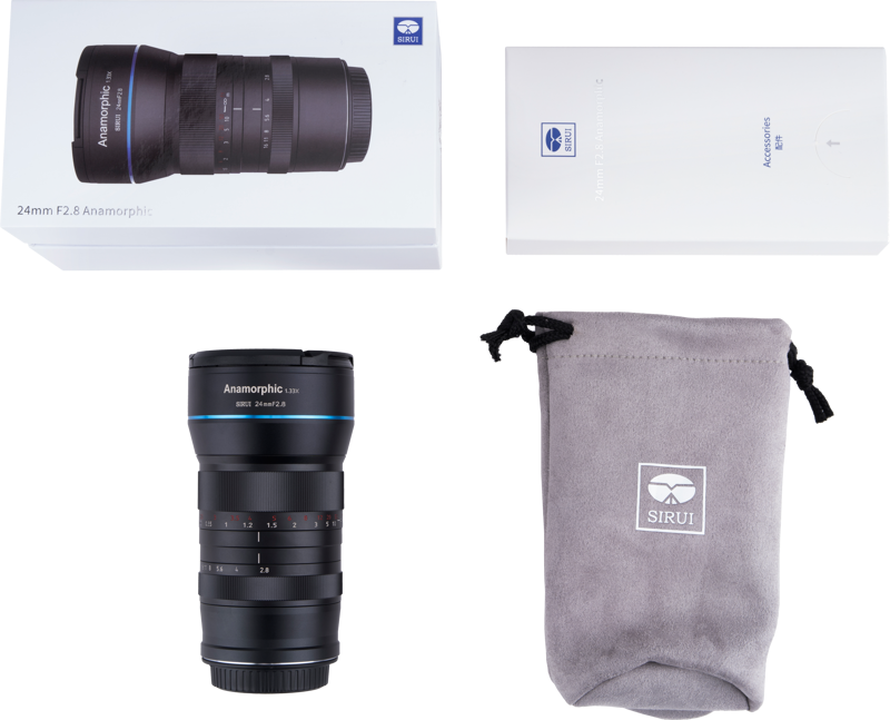 Sirui 24mm f2.8 Anamorphic Lins 1,33x (MFT-mount) – för filmskapare - 7