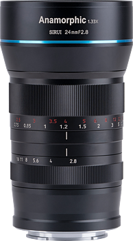 Sirui 24mm f2.8  Anamorphic Lens 1,33x (MFT mount)