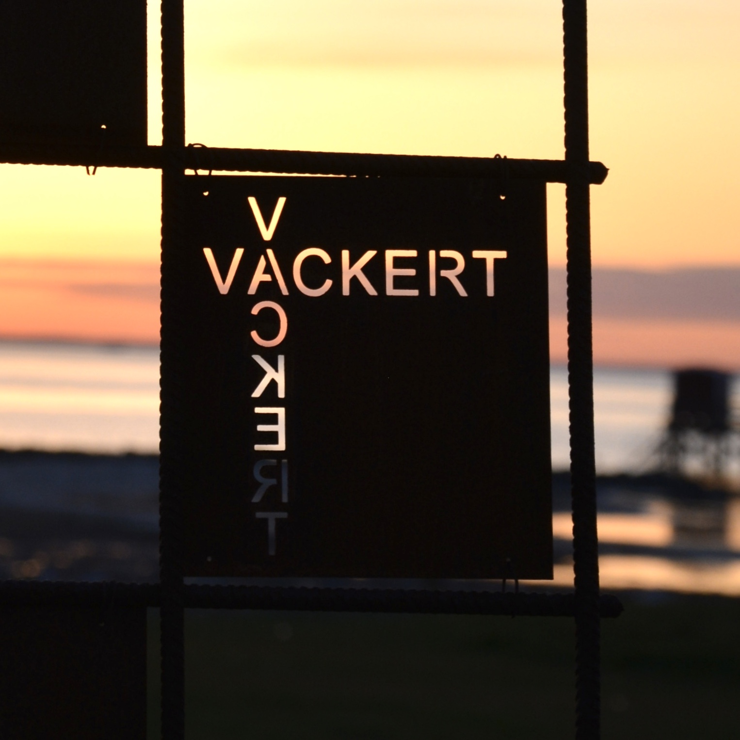 Rostig skylt till armeringsnät VACKERT 14 cm - 4