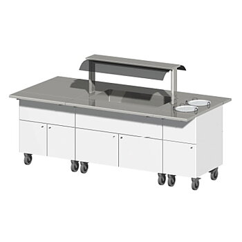 Festivo - Buffet Line BLH160C - Kyld Buffé - Mått: 1600x1050x1350 mm