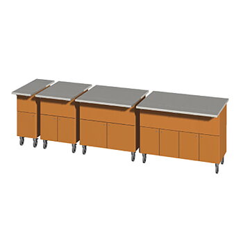 Festivo - Buffet Line BLH45N - Neutral Buffé - Mått: 450x1050x1350 mm