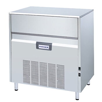 Porkka - Isflakemaskin - KF185W - Mått: 953x590x781 mm - Vattenkyld - Binge: 60 kg - Kapacitet: 163 kg/24h