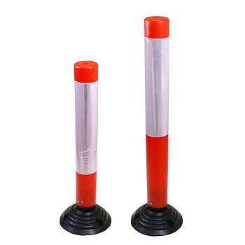 Flexibel parkeringsstolpe med reflex, Pollare