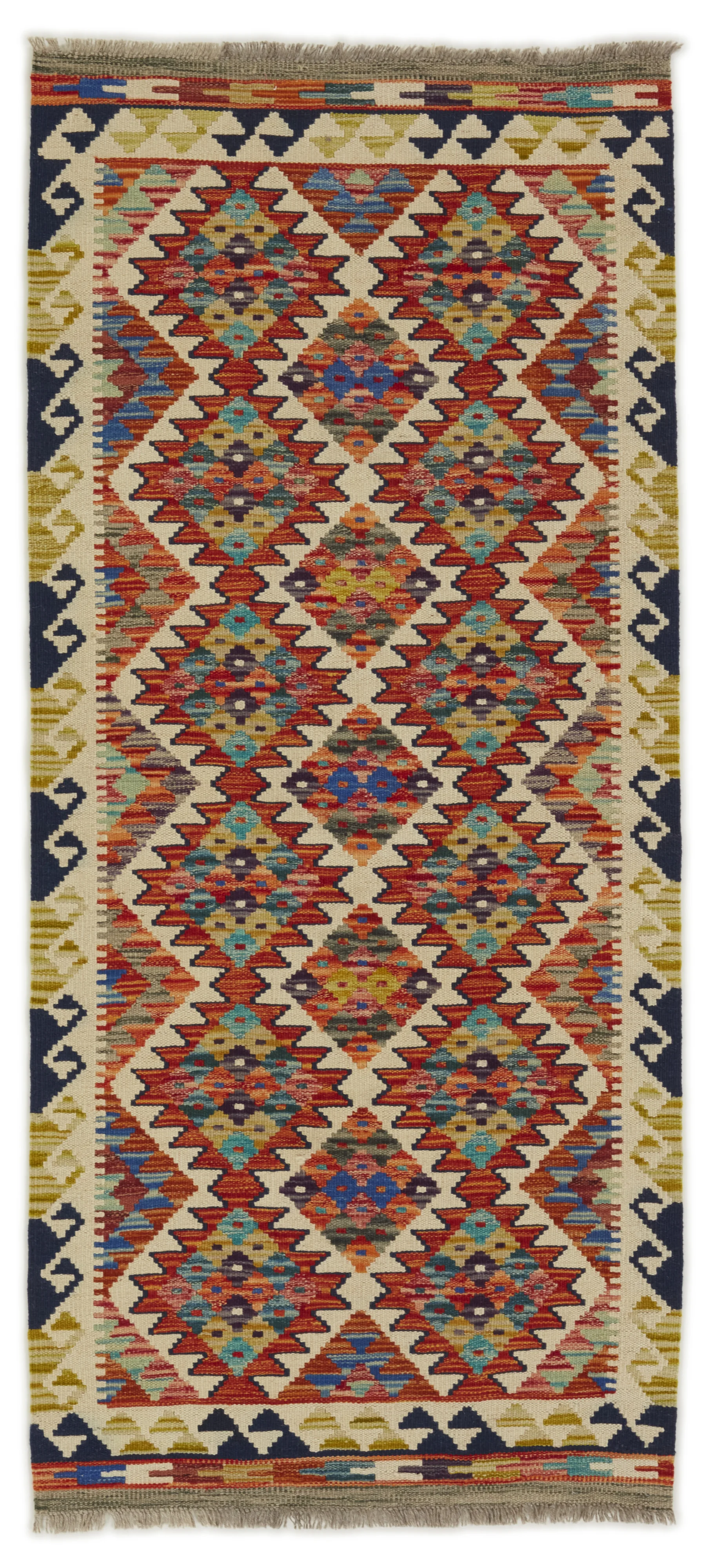   Afghansk Kelim 80 x 177 cm Rek. pris 2 717:-
