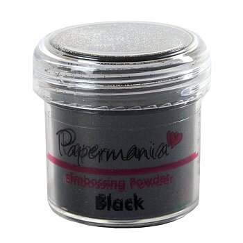 Papermania embossing powder - Black