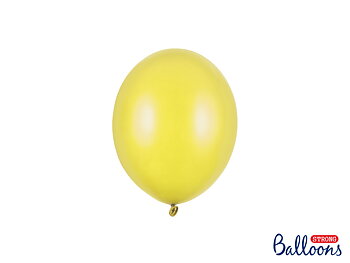 MINIBALLONGER | 10-pack | Gul metallic