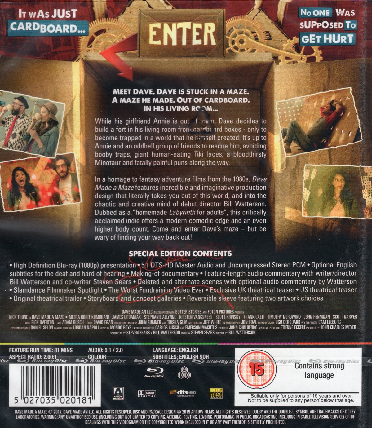 Dave Made A Maze (ej svensk text) (Blu-ray) - 2