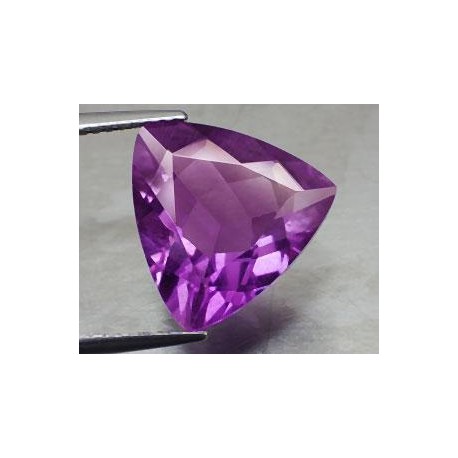 4.88 ct gnistrande vacker garanterat äkta ametist ädelsten