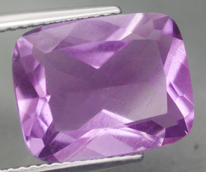 6.43 ct gnistrande vacker garanterat äkta ametist ädelsten