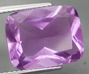 6.43 ct gnistrande vacker garanterat äkta ametist ädelsten