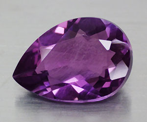 3.88 ct underbart vacker garanterat äkta ametist ädelsten - 2