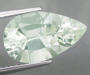 4.05 ct ovanlig perfekt äkta grön ametist ädelsten