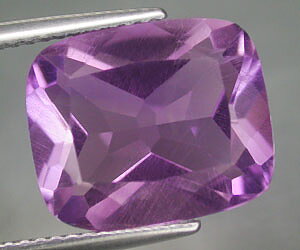 6.13 ct stor lyxig äkta naturlig ametist ädelsten