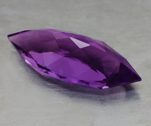 3.63 ct gnistrande vacker garanterat äkta ametist ädelsten - 2