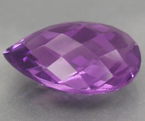 5.78 ct gnistrande vacker naturlig ametist ädelsten - 3
