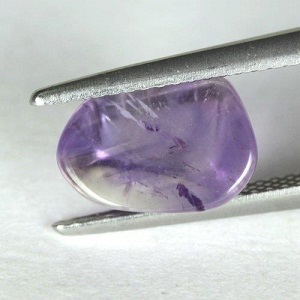 3.75 ct vacker naturlig obehandlad ametist ädelsten - 3