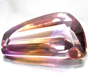 Piedra preciosa de ametrino natural genuina enorme de 48,10 ct
