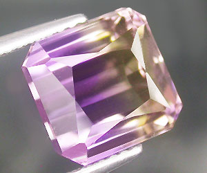 Piedra preciosa de ametrino natural genuina perfecta de lujo de 4,83 quilates - 3