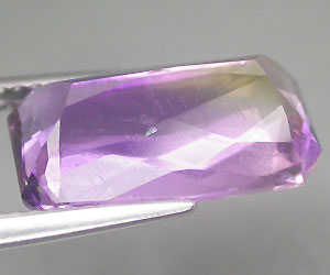 Piedra preciosa de ametrino natural genuina muy rara de 5,51 ct - 2