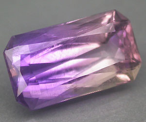 Piedra preciosa de ametrino natural genuina muy rara de 5,51 ct - 3