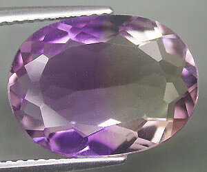 6.47 ct piedra preciosa de ametrino natural genuina muy rara