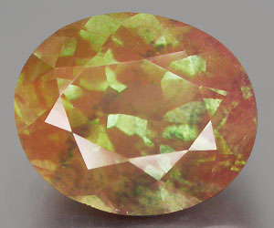 Piedra preciosa andesina natural genuina rara grande de 4,09 ct - 3