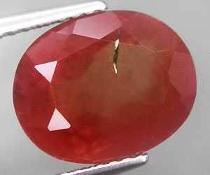 Piedra preciosa andesina natural genuina rara grande de 4,31 ct - 3