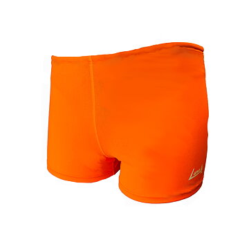 Badehose Jungs Klassische Boxer Style Orange