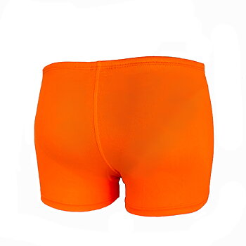 Badehose Jungs Klassische Boxer Style Orange