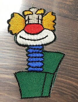 Patch Clownen i Lådan