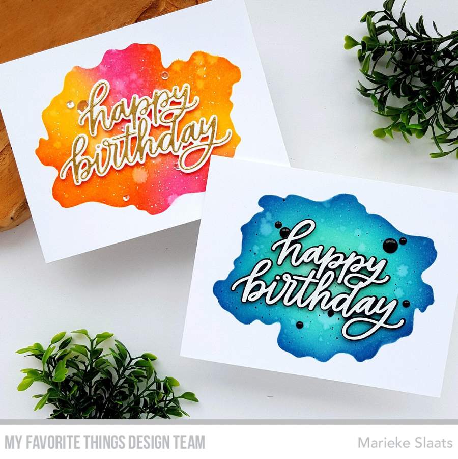 My Favorite Things -Happy Birthday Die-namics  - 3