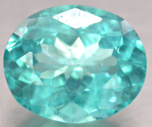 2,01 quilates de lujo de gran lustre superior natural apatito azul paraiba