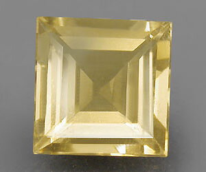 Piedra preciosa de berilo amarillo natural de alta calidad muy hermosa de 5,7 mm