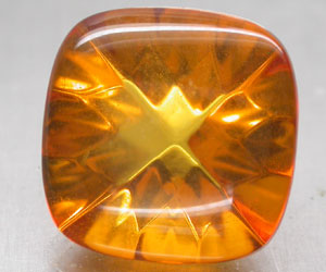 Piedra curativa perfecta de ámbar genuino sin tratar grande de 4,16 quilates - 3