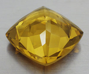 ¡Piedra preciosa de citrino natural genuina de clase mundial grande de 14,98 quilates! - 2