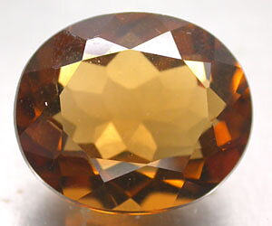 5.65 ct luxurious perfect madeira citrine gemstone