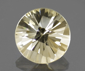 1,89 ct Espumoso hermoso citrino natural perfecto redondo de 8,2 mm