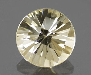 1.89 ct Sparkling beautiful 8.2 mm round perfect natural citrine