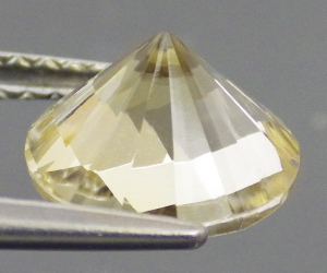 1.72 ct Sparkling beautiful 8.2 mm round perfect natural citrine - 2