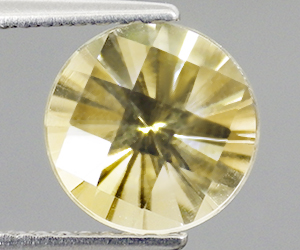1.72 ct Sparkling beautiful 8.2 mm round perfect natural citrine - 3