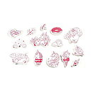 Find It Trading Textile Stamps - Magical Licornes
