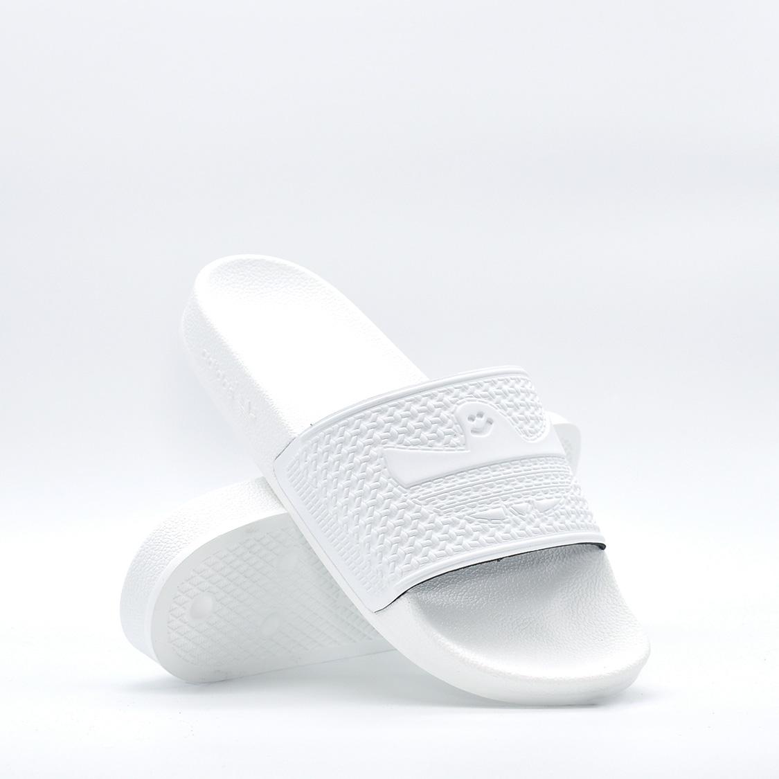 Adidas - Shmoofoil Slide White/White