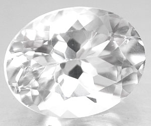 Piedra preciosa de danburita blanca de diamante de calidad perfecta rara de 2,11 ct - 4