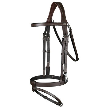 DYON WORKING BRIDLE SLÄT NOSGRIMMA S/S