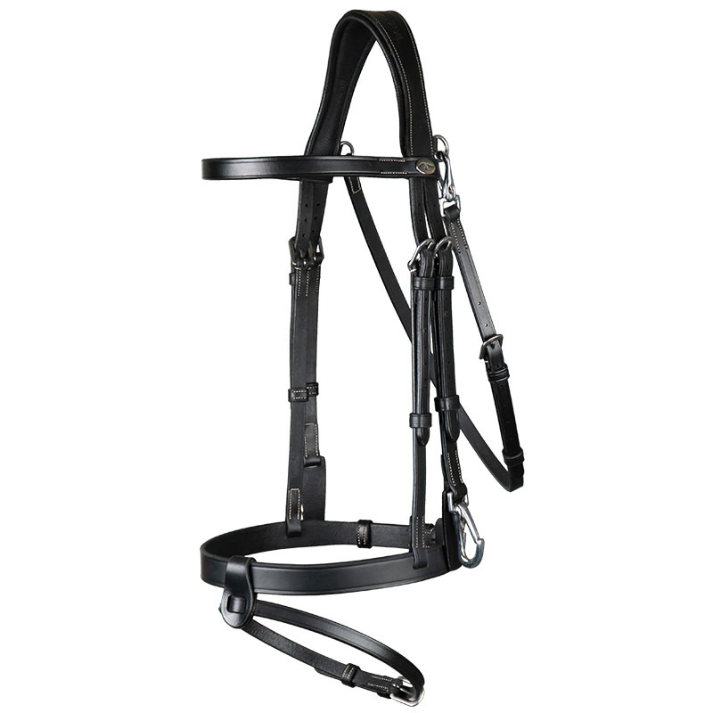 DYON WORKING BRIDLE SLÄT NOSGRIMMA S/S - 3