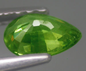 0,42 ct Granate demantoide natural certificado extremadamente raro - 3