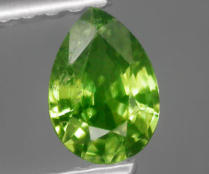 0,42 ct Granate demantoide natural certificado extremadamente raro - 5